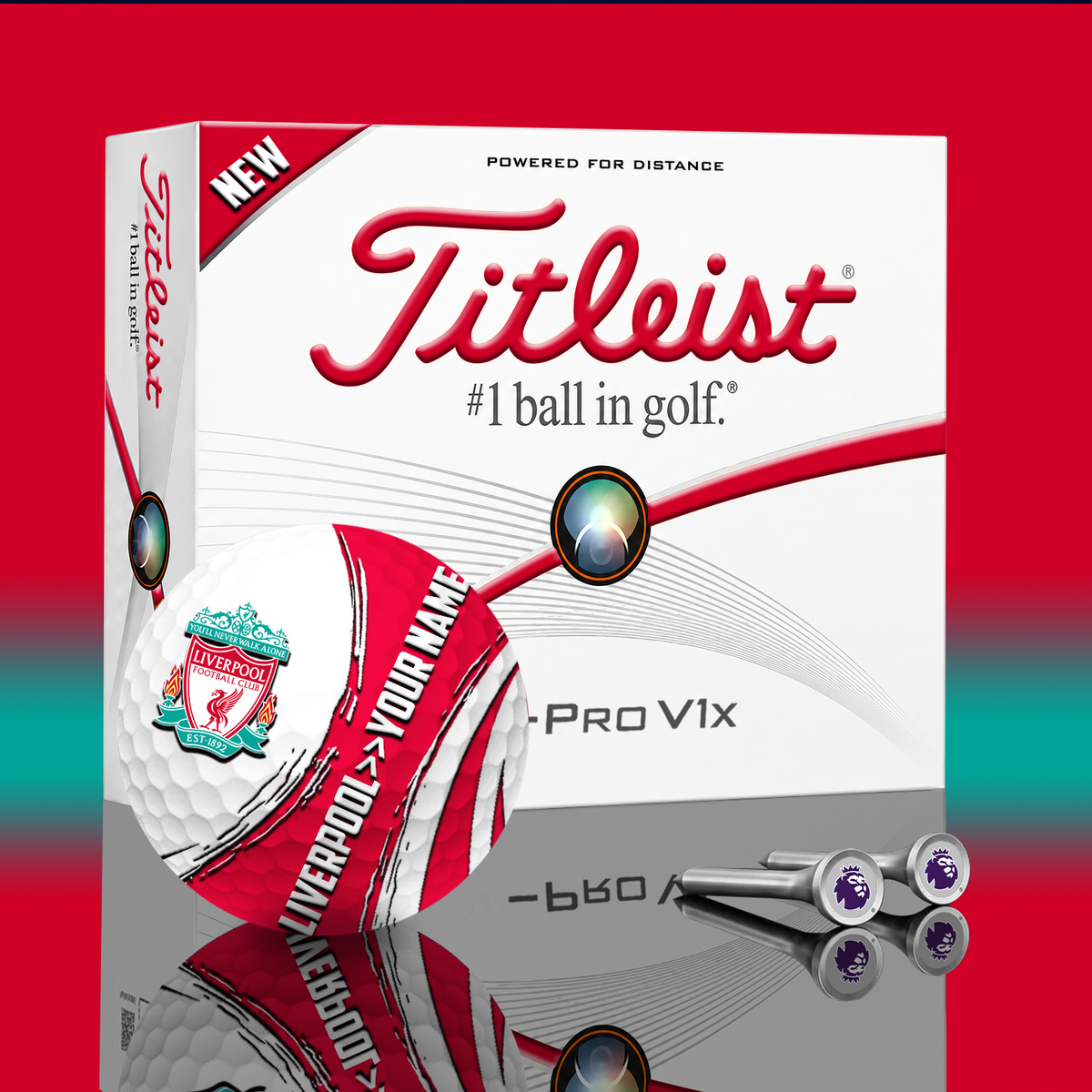 LIV x EPL PERSONALIZED GOLF BALL LIMITED EDITION