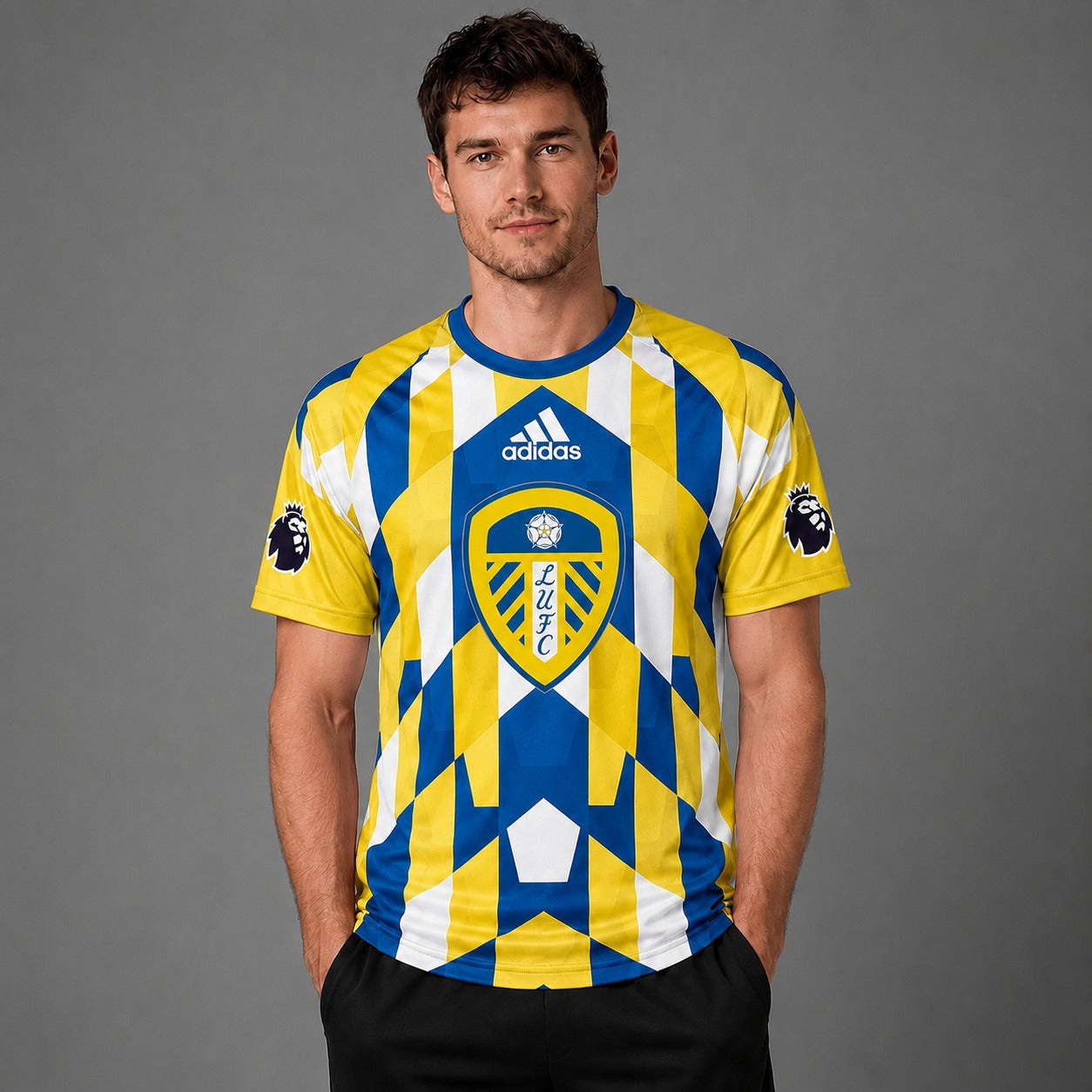 LU x Premium EPL Geometric Fan Performance T-Shirt