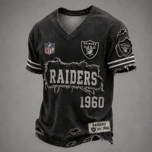 LV x NFL LUXURY V-Neck T-Shirt 3005 DatND DVT