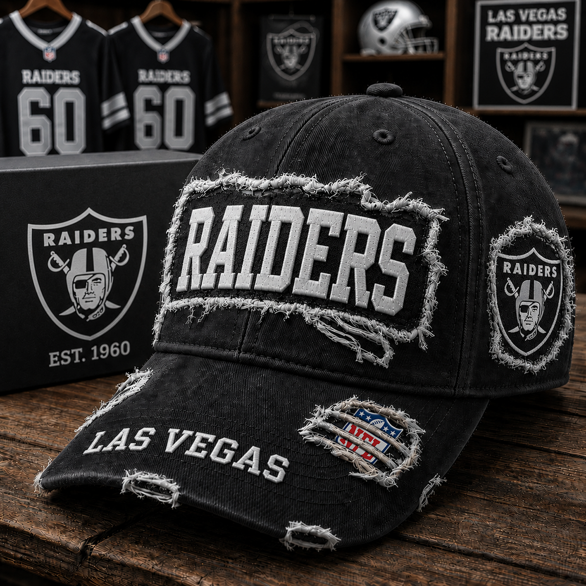 LV x NFL Premium Patch Cap