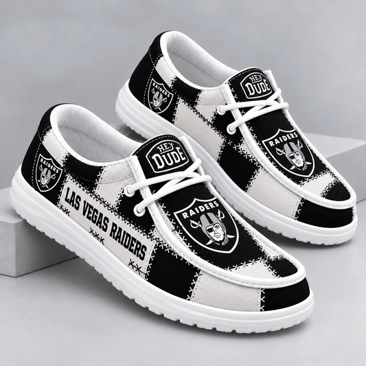 LV x NFL Team Logo Patchwork Loafer Shoes