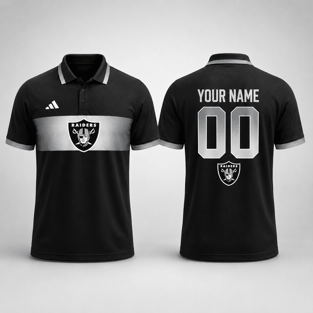 LVR Premium NFL Personalized Match Day Polo Shirt