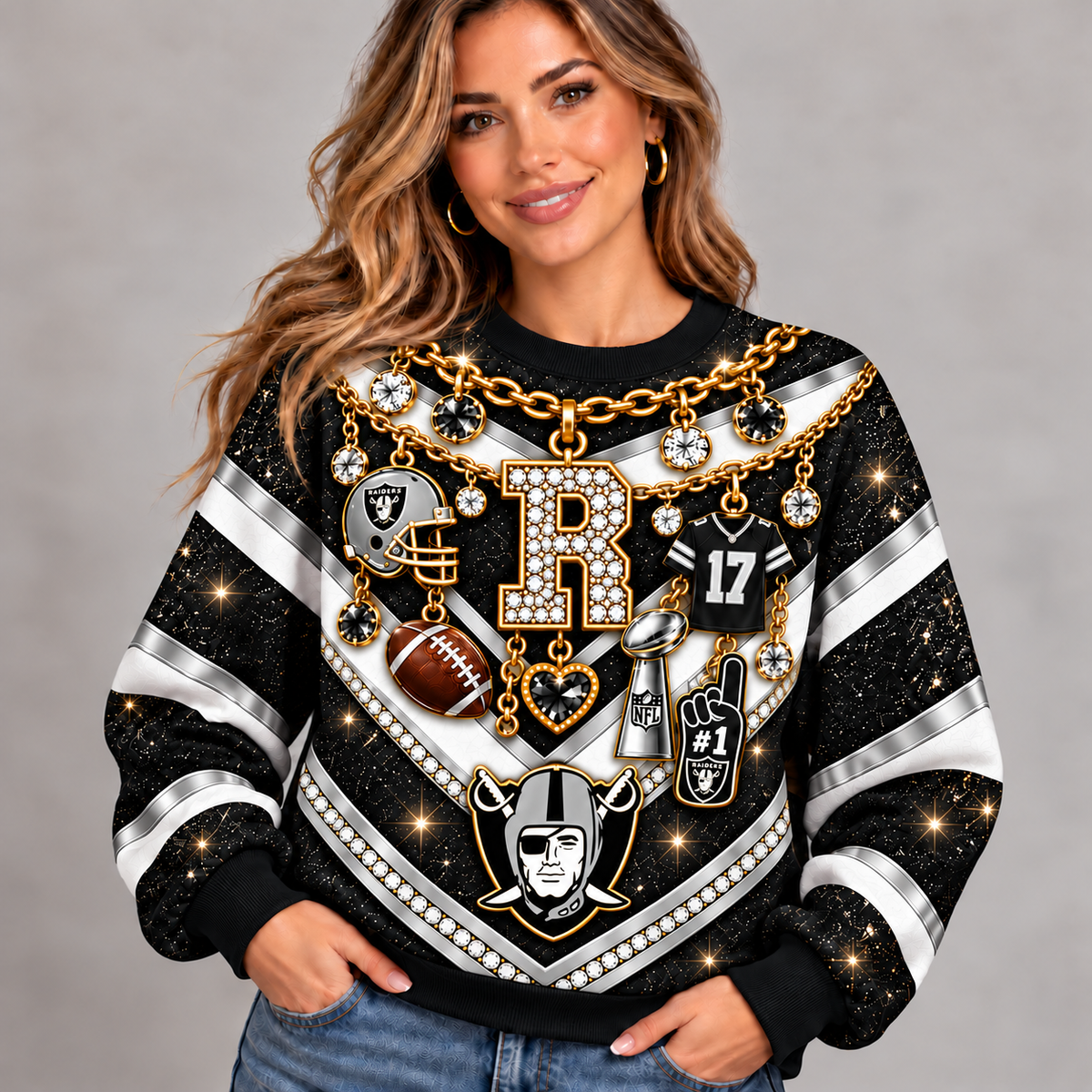 LVR x NFL Luxury Bling Sweatshirt