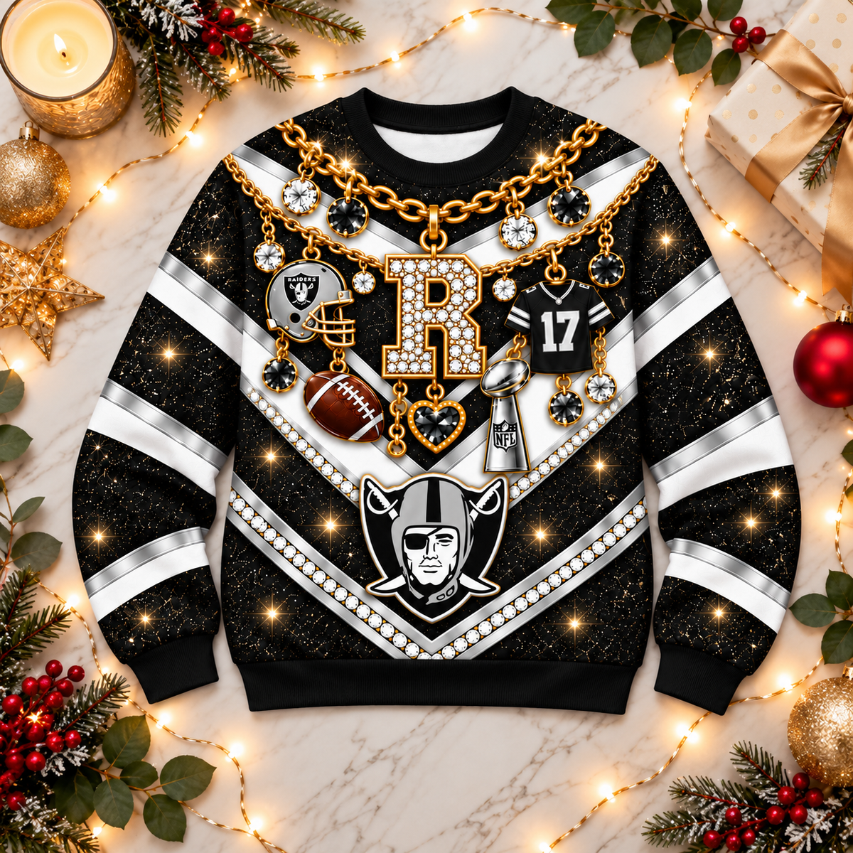 LVR x NFL Luxury Bling Sweatshirt
