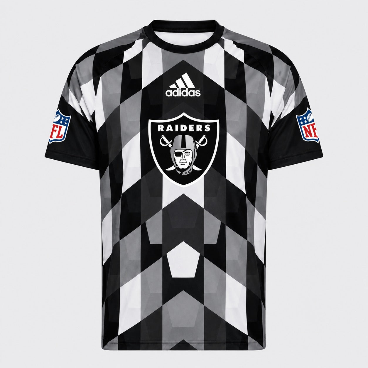 LVR x NFL Premium Geometric Fan Performance T-Shirt