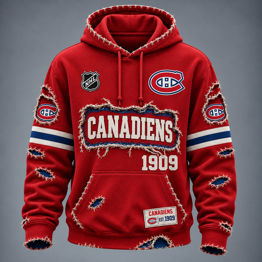 MC x NHL Distressed Premium Hoodie