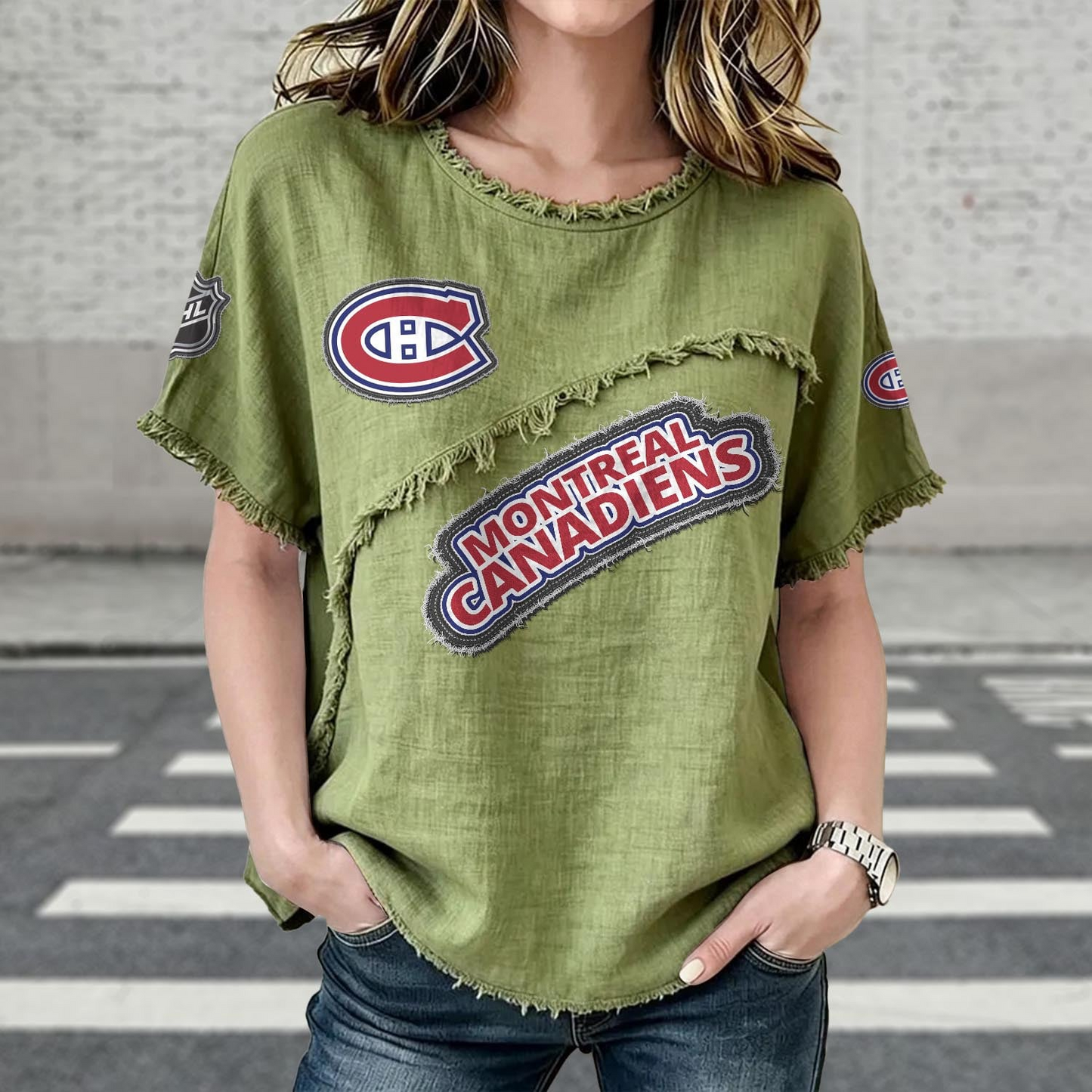 MC x NHL Women’???s Vintage O-Neck 2905 DatND DVT
