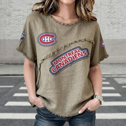 MC x NHL Women’???s Vintage O-Neck 2905 DatND DVT