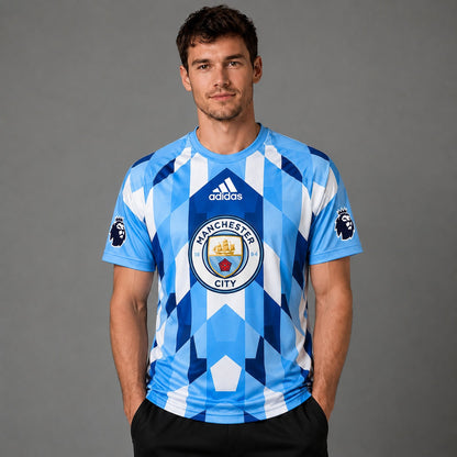 MC x Premium EPL Geometric Fan Performance T-Shirt