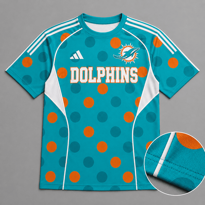 MD Premium NFL Game Day Polka Dot Sports Jersey Shirt