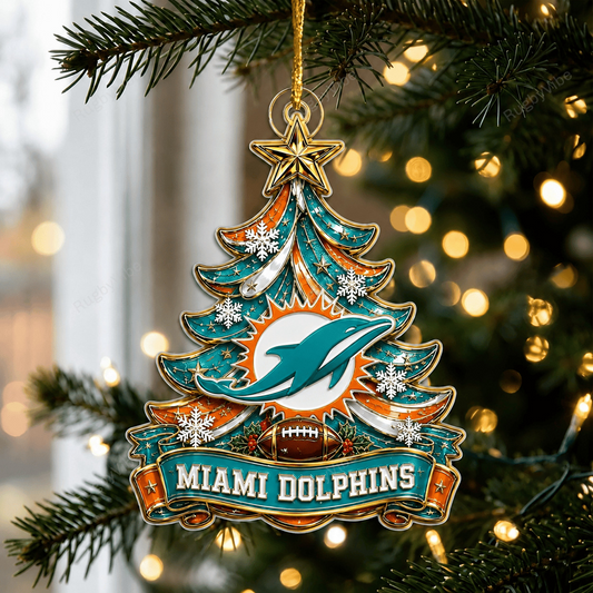 MIA x NFL Acrylic Irregular Pendant