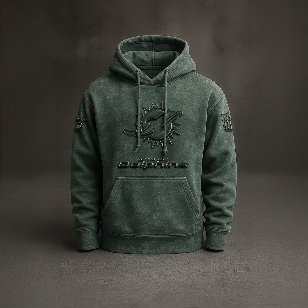 MIA x NFL Embossed Hoodie