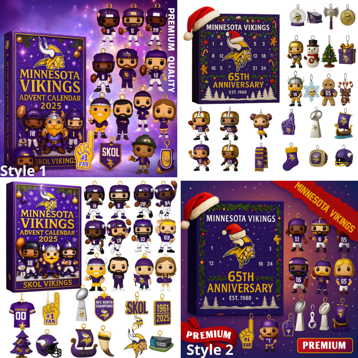 MIN x NFL Advent Calendar
