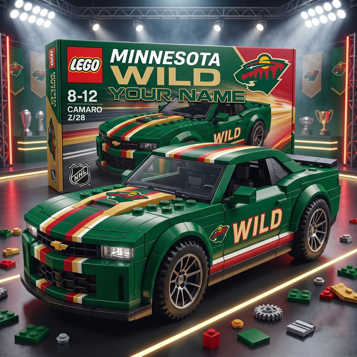MIN x NHL Football Team Camaro Z28 V2