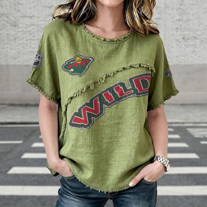 MIN x NHL Women’???s Vintage O-Neck 2905 DatND DVT