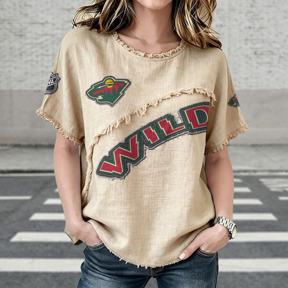 MIN x NHL Women’???s Vintage O-Neck 2905 DatND DVT