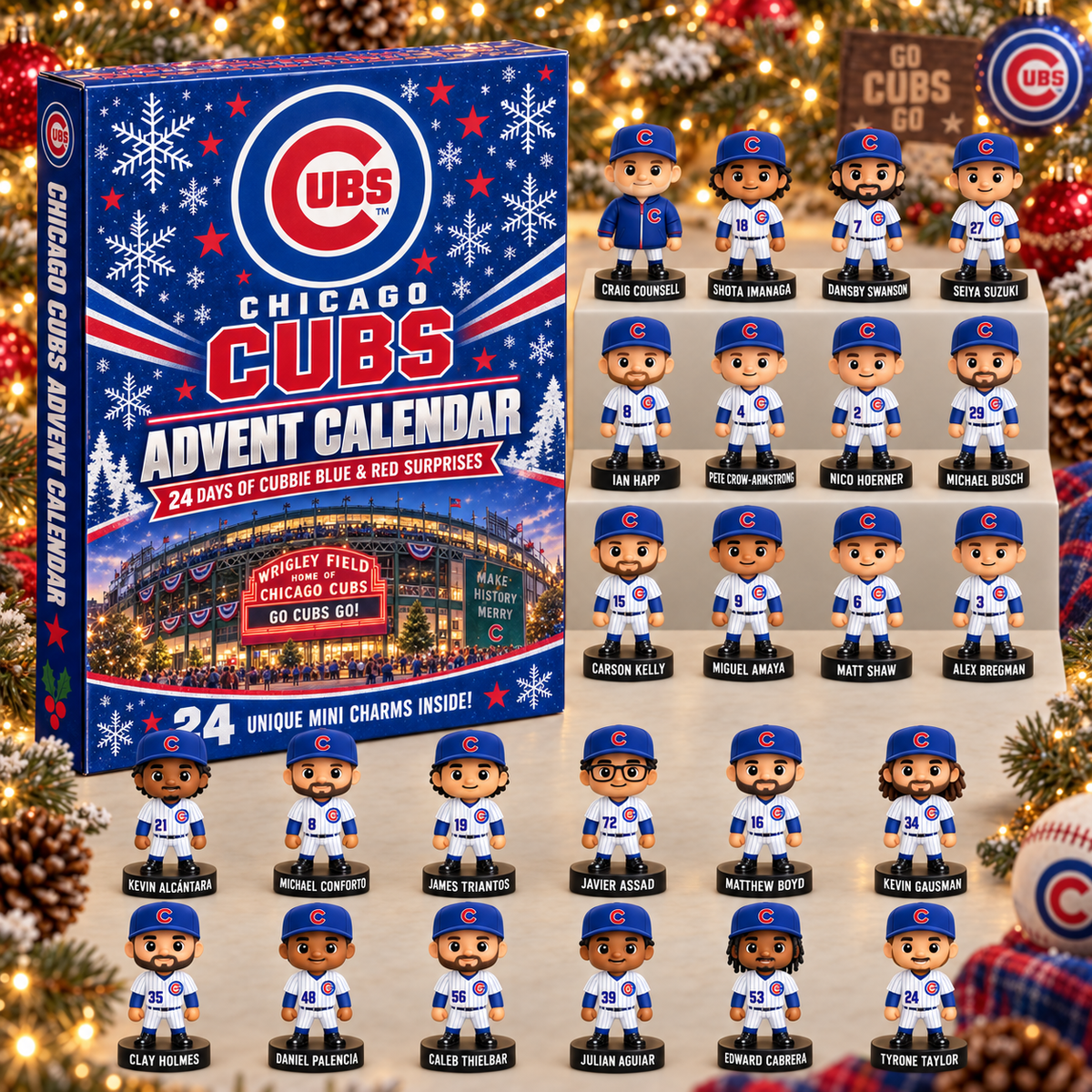 MLB x CHI 24 Days of Surprises Advent Calendar