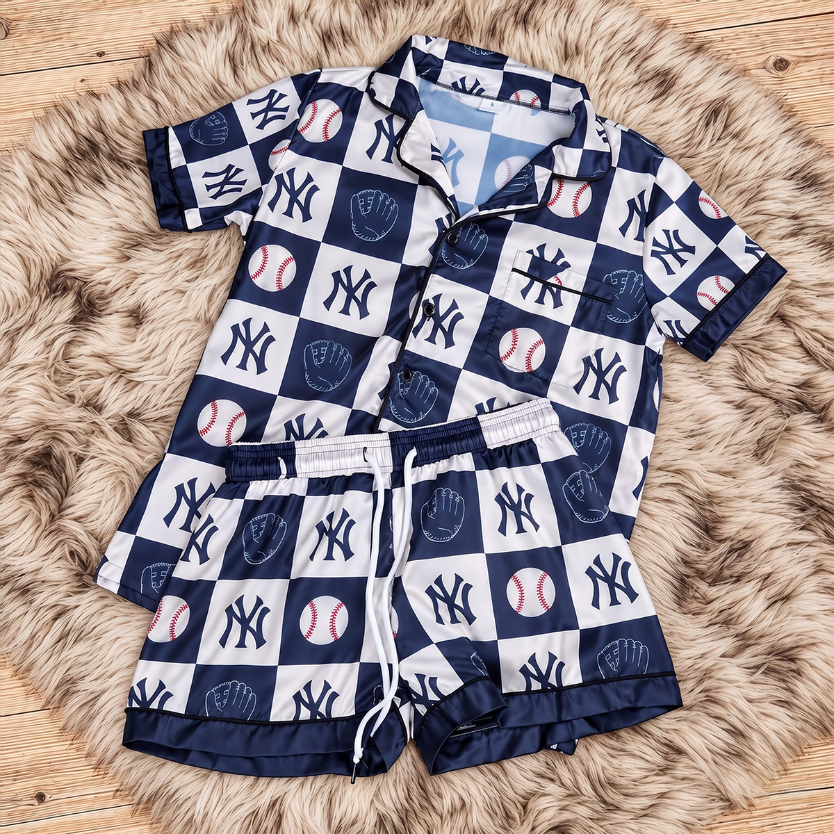 MLB x NYY Premium Pajamas Set