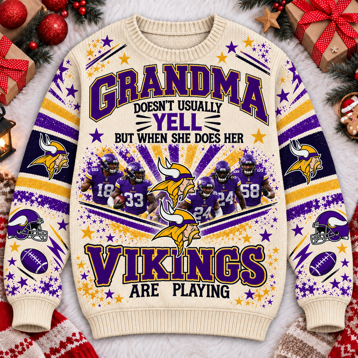 MV x NFL Premium V2 Ugly Sweater