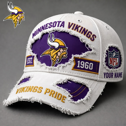 PREMIUM NFL X MV EXCLUSIVE PERSONALIZED CAP FOR GAME DAY