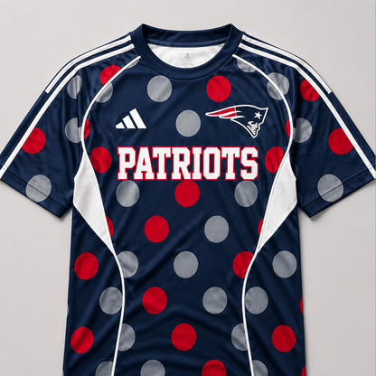 NEP Premium NFL Game Day Polka Dot Sports Jersey Shirt