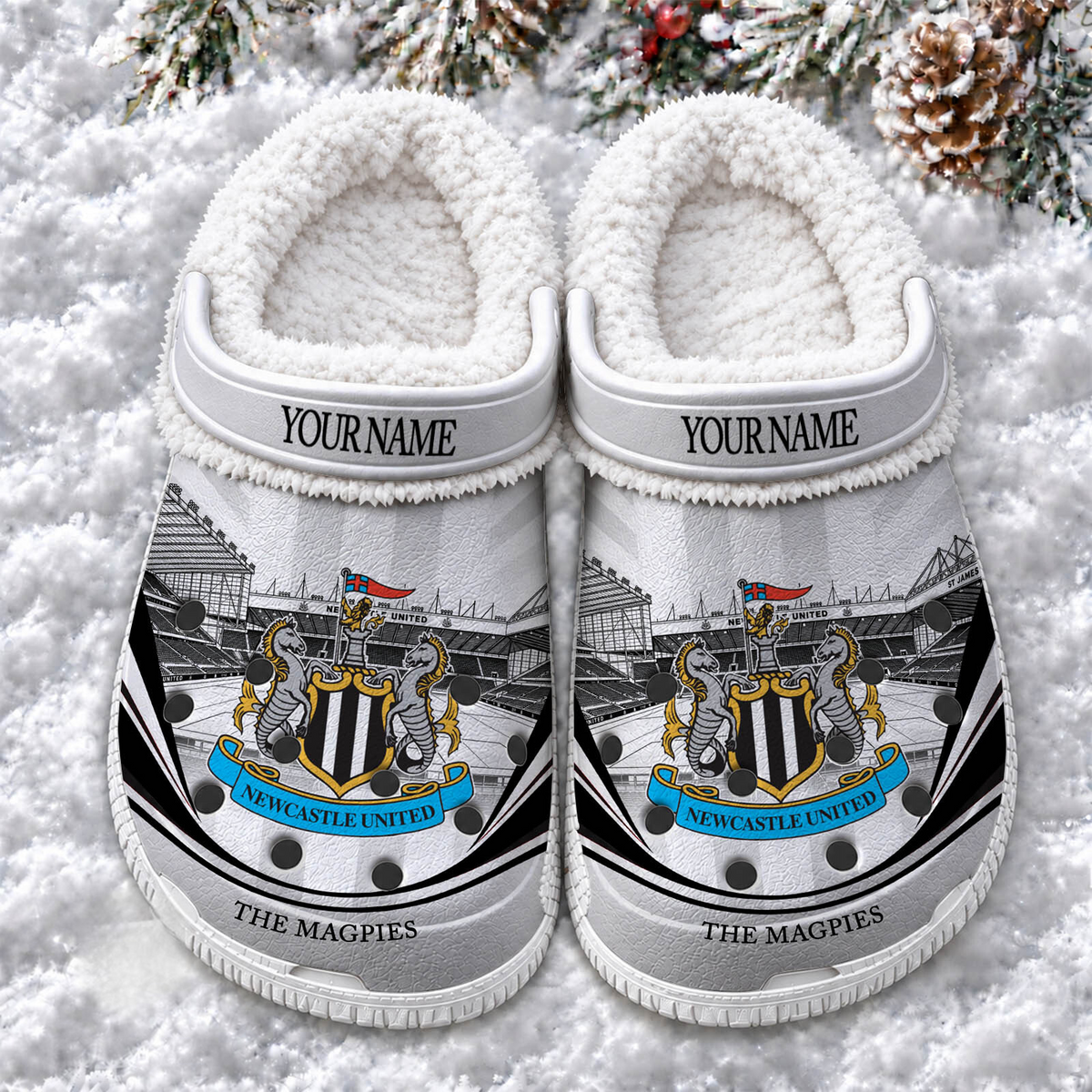 NEW x EPL Fleece Crocs