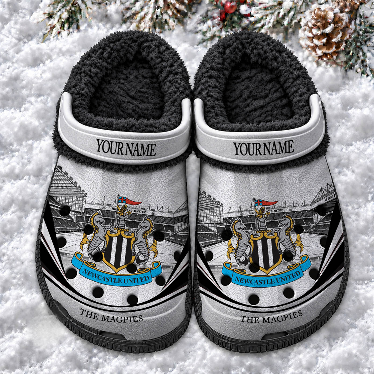 NEW x EPL Fleece Crocs
