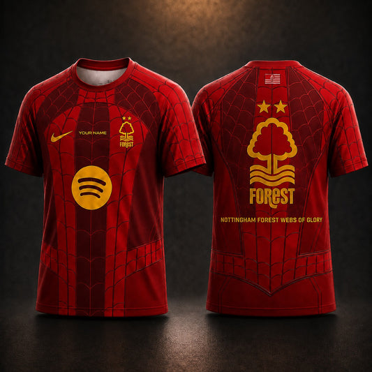 NF EPL x Spider Halloween Premium All Over Print T-Shirt Personalized Gift For Fan Sport Soccer