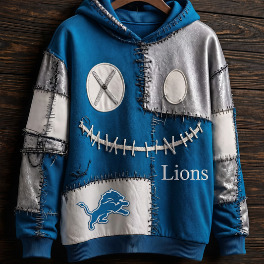 NFL x DET Smile Face Hoodie