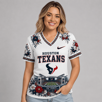 NFL x HOU Stadium V-neck Shirt