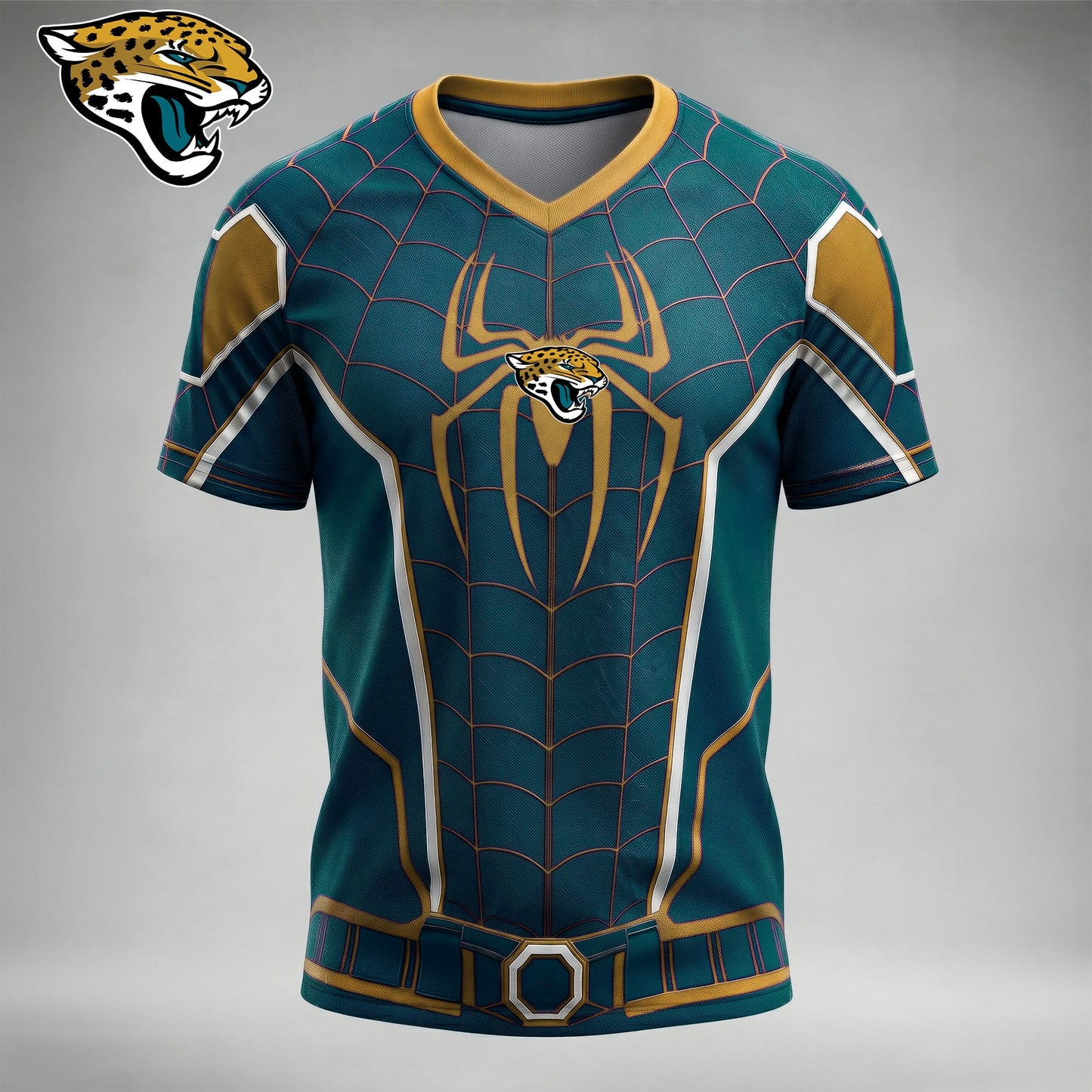 NFL x JAX Spider Suit V-neck Shirt