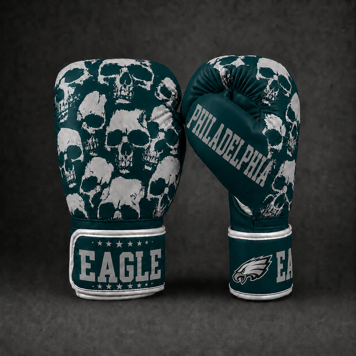 NFL x PHI Skull Boxing Gloves