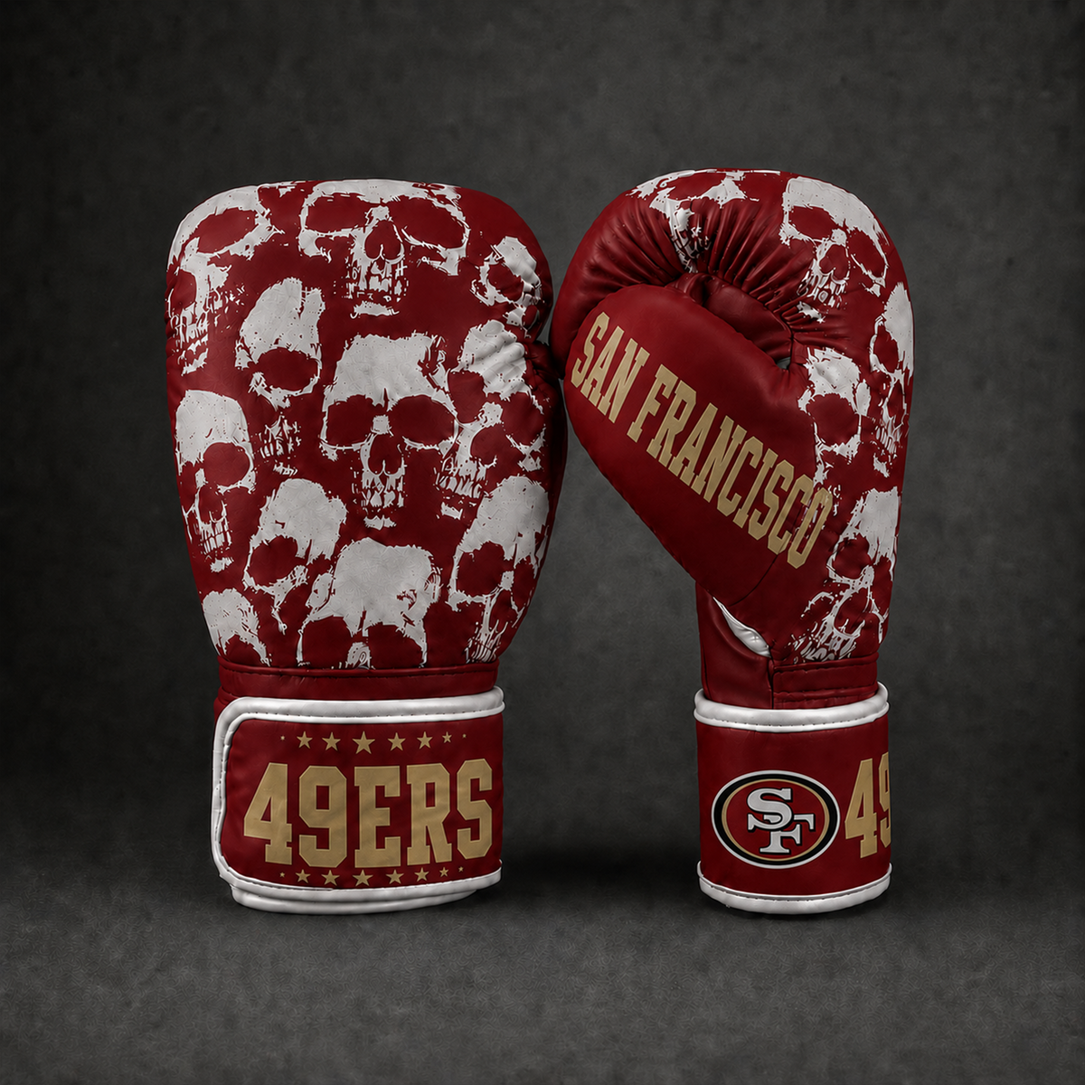 NFL x SF Skull Boxing Gloves