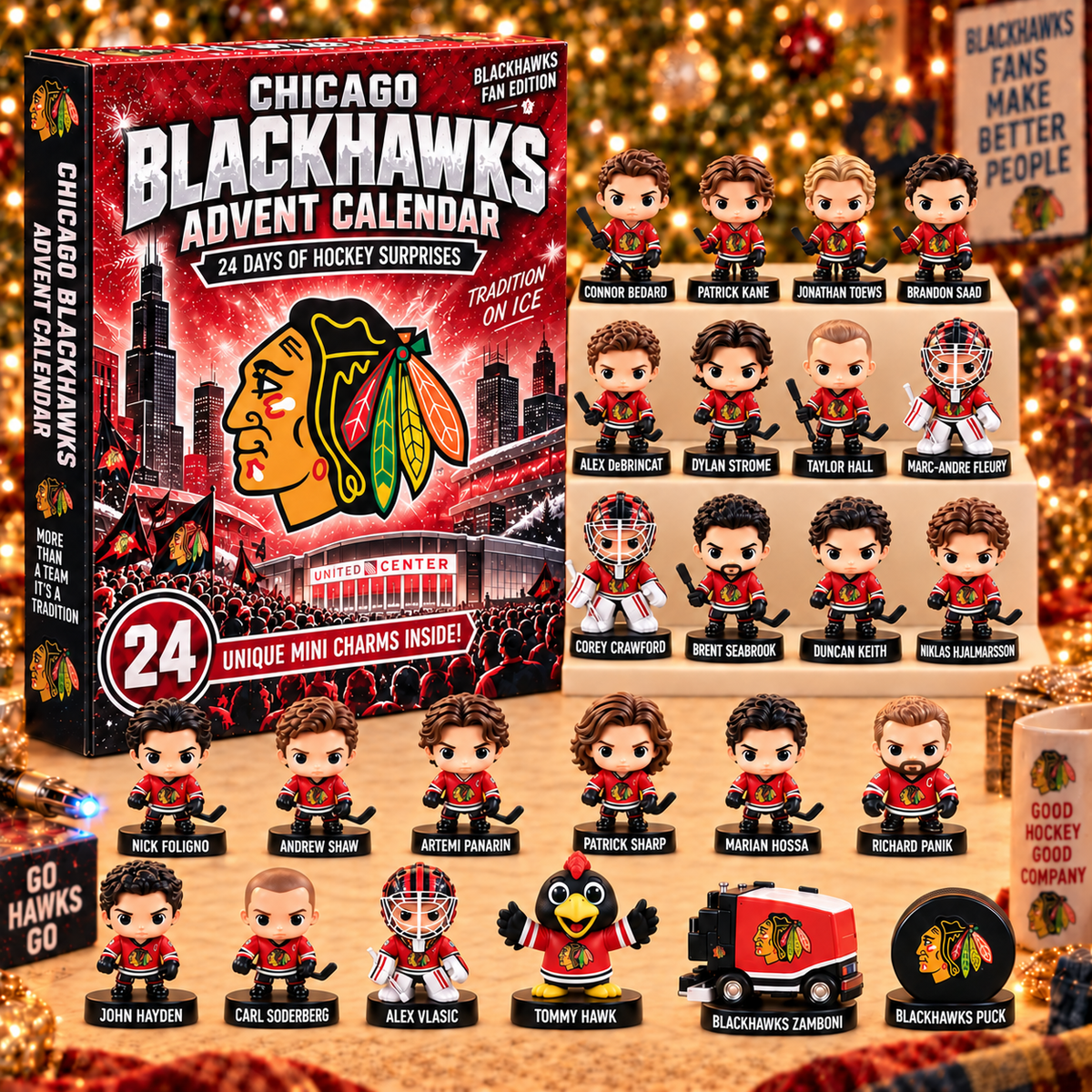 NHL x CHI 24 Days of Hockey Advent Calendar Blind Box