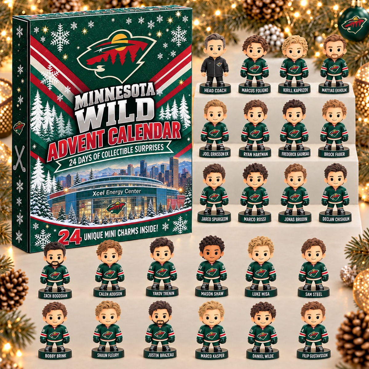 NHL x MIN 24 Days of Surprises Advent Calendar