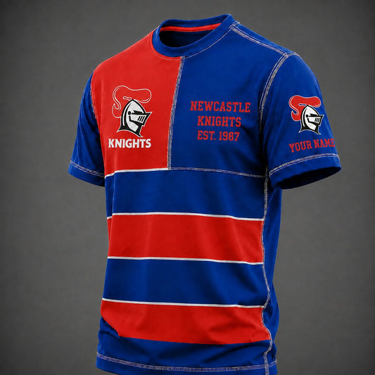 NK x NRL Premium Vintage All Over Print T-Shirt 3D Personalized Gift For True Fan