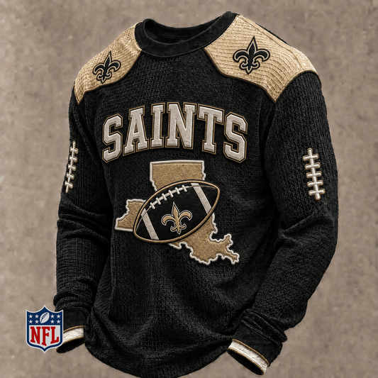 NO x NFL Baseball Team Embroidered Crewneck Sweatshirt