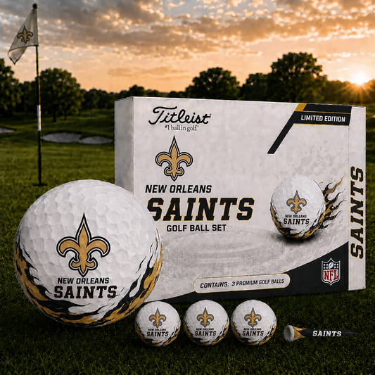 NO x NFL Inspired Golf Ball Set – 3 Premium Golf Balls