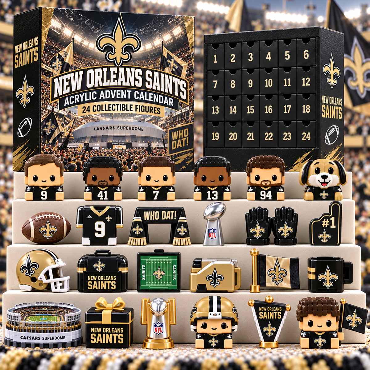 NO x NFL Premium 24 Days Of Advent Calendar