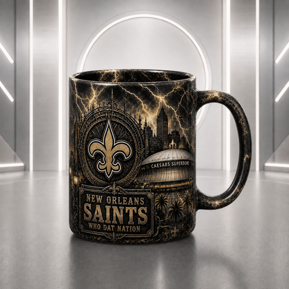 NOS Halloween Football Mug – The Frozen Cornfield Spooky Fan Gift DDT