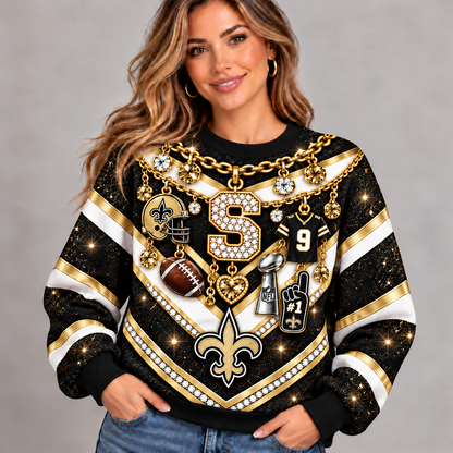 NOS x NFL Luxury Bling Sweatshirt