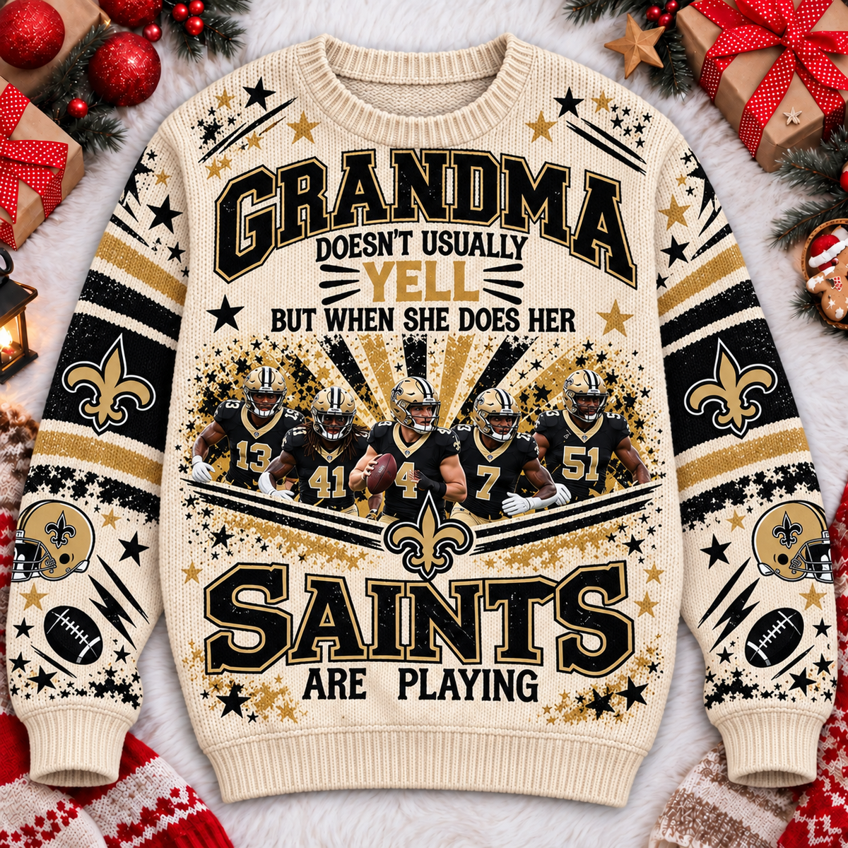 NOS x NFL Premium V2 Ugly Sweater