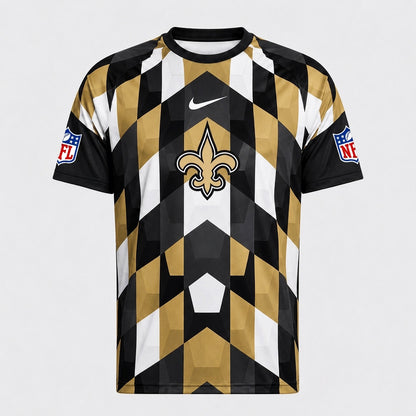 NOS x Premium NFL Geometric Fan Performance T-Shirt
