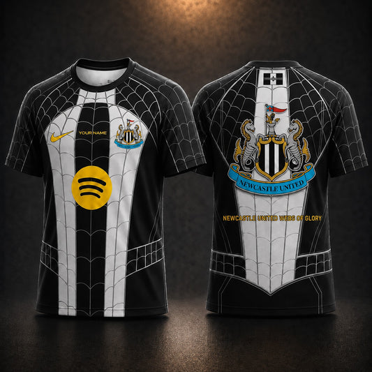 NU EPL x Spider Halloween Premium All Over Print T-Shirt Personalized Gift For Fan Sport Soccer