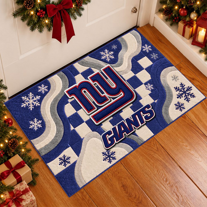 NYG x NFL Christmas Doormat