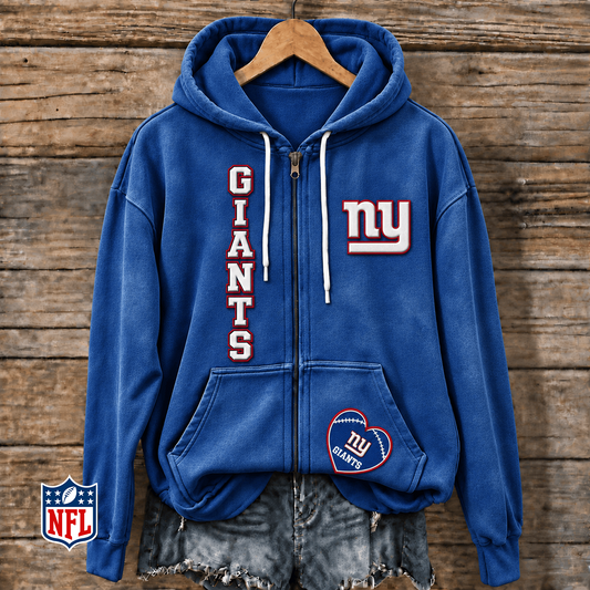 NYG x NFL Full-Zip Fleece Hoodie