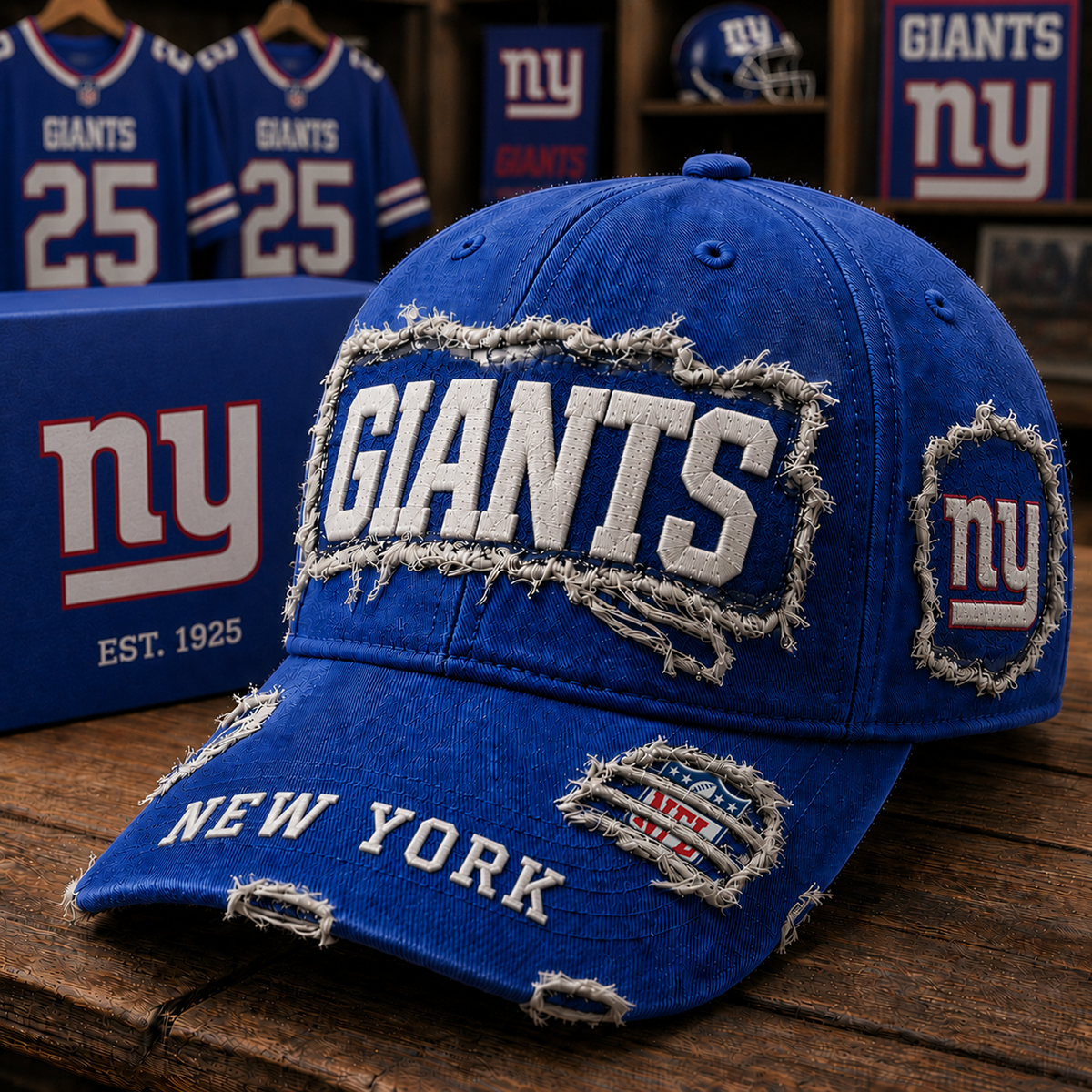 NYG x NFL Premium Patch Cap