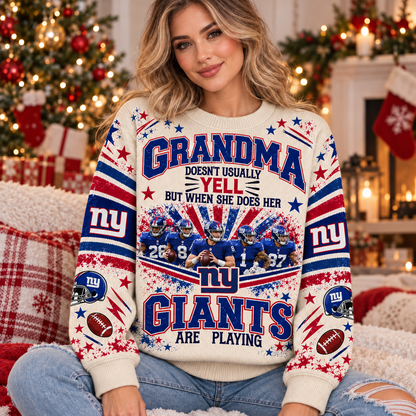 NYG x NFL Premium V2 Ugly Sweater