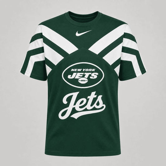 NYJ Premium NFL Men's Casual Performance T-Shirt