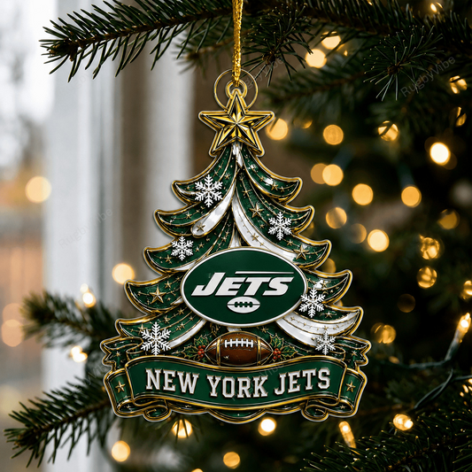NYJ x NFL Acrylic Irregular Pendant